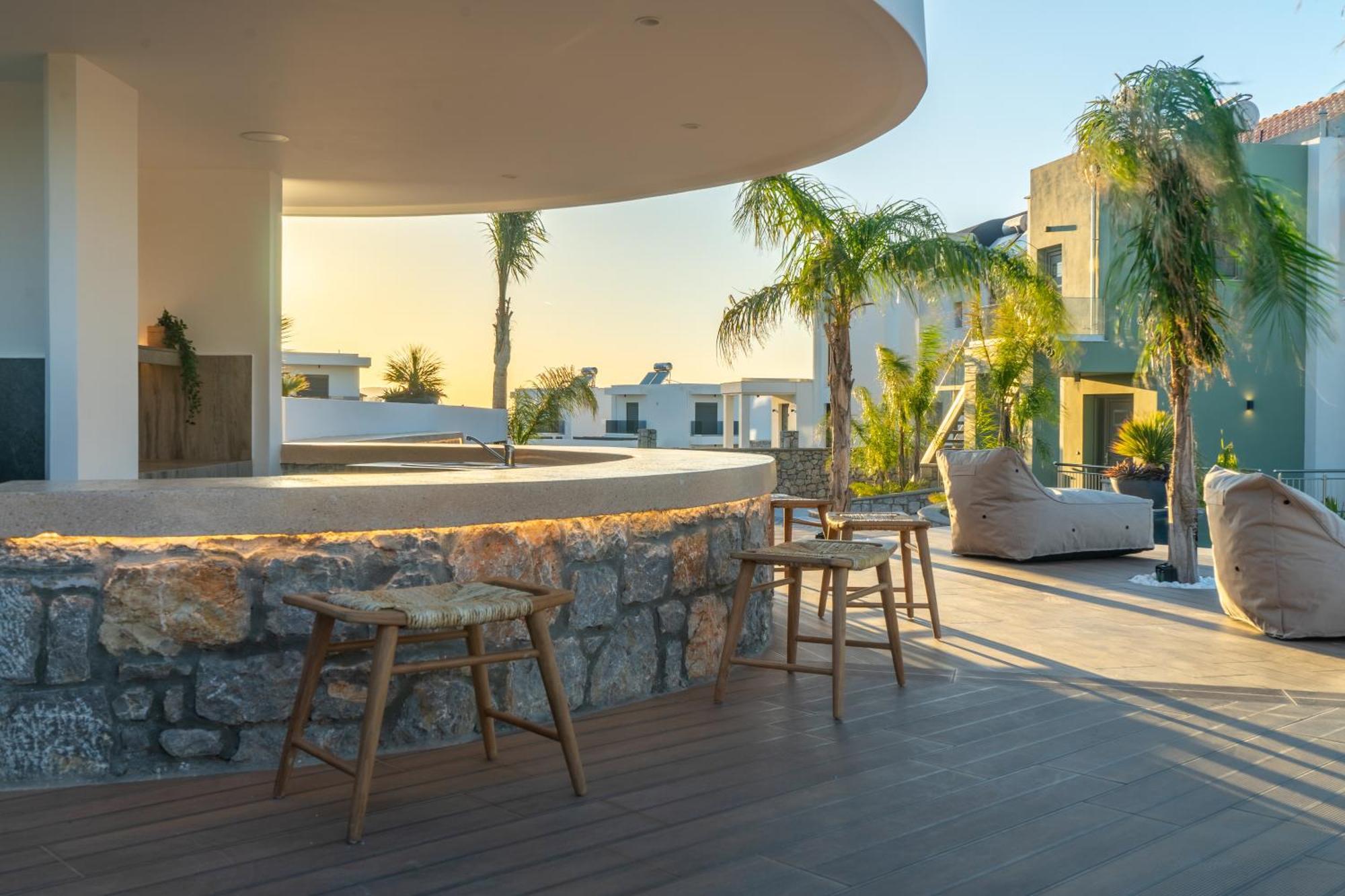 Rhode Luxury Villa Kalithies Exterior photo
